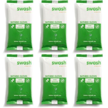 Swash Washandjes Parfumvrij - 6 x 5 Stuks