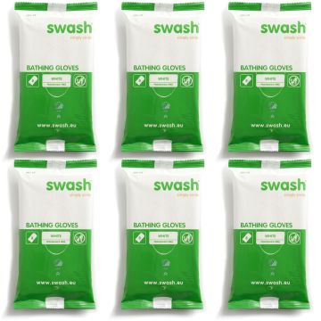 Swash Washandjes Parfumvrij - 6 x 8 Stuks