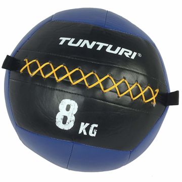 Tunturi Wall Ball 8KG Blauw