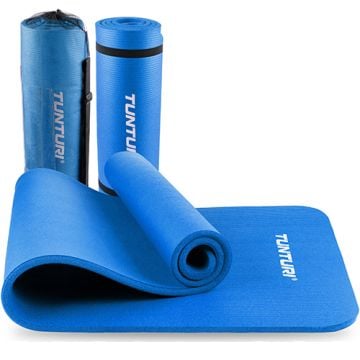 Tunturi Yogamat 15mm Blauw