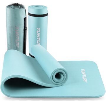 Tunturi Yogamat 15mm Lichtblauw