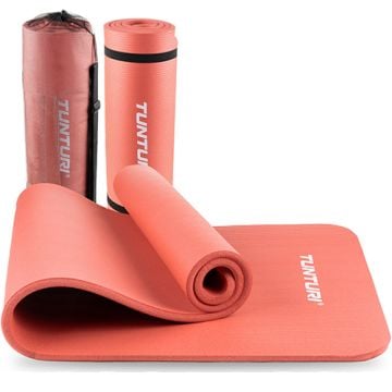 Tunturi Yogamat 15mm Rose Goud