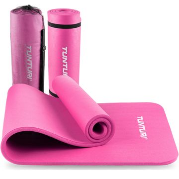 Tunturi Yogamat 15mm Roze