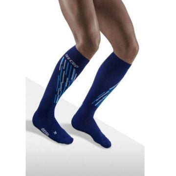 CEP Ski Thermo Socks Blauw/Azuur
