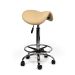 Ergonomische Hoge Zadelkruk Pro met Voetring - Beige
