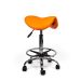 Ergonomische Zadelkruk Pro met Voetring - Oranje