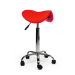 Ergonomische Hoge Zadelkruk Pro - Rood