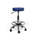 Ergonomische Tabouret Pro met Voetring - Blauw