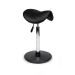 Ergonomische Hoge Balanskruk Pro - Zwart