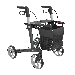 Rehasense Server Rollator Antraciet