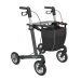 Rehasense Server Rollator met Soft Wielen Antraciet