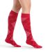 Sigvaris Microfiber Shades Steunkousen Dames Argyle Cherry