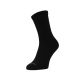 Sockwell Hielspoor sok Plantar Ease Crew Vrouw Zwart