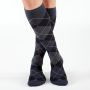 Sigvaris Microfiber Shades Steunkousen Heren Argyle Grijs