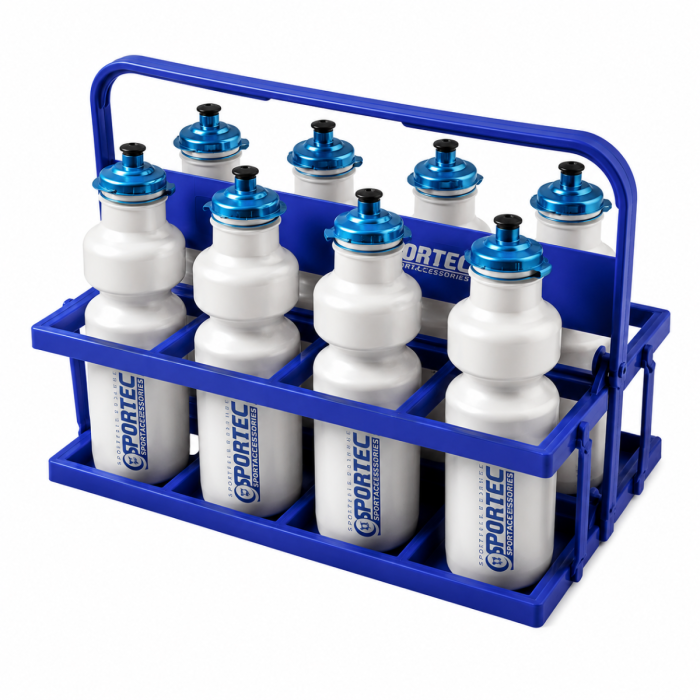 Sportec Opvouwbare flessendrager voor 8 bidons