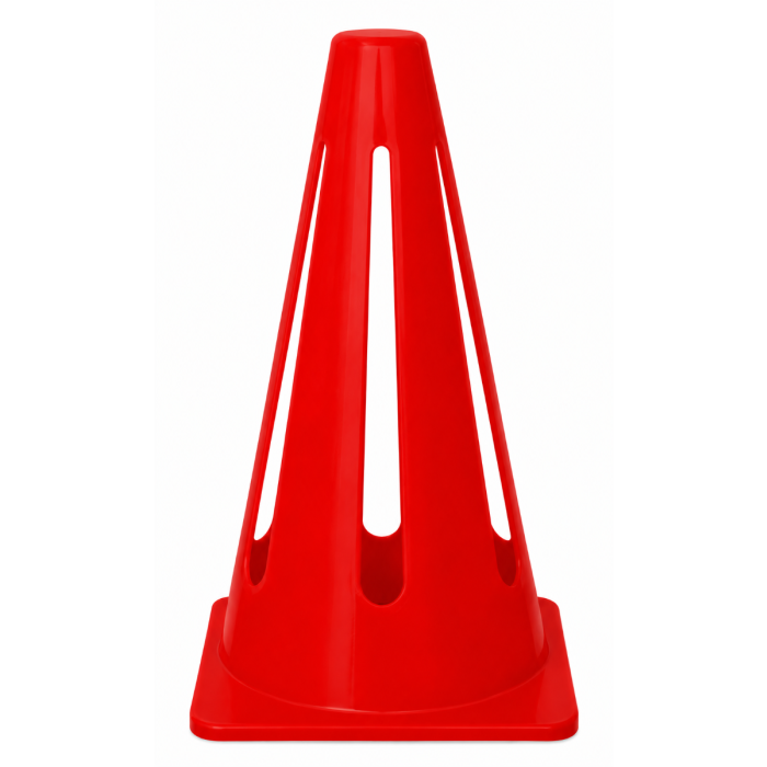 Sportec Flexibele Pion - lichte kwaliteit - 15 cm - Rood