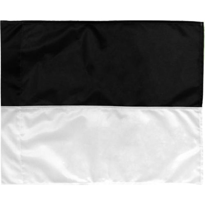 Sportec Hoekvlag - 30 mm - Zwart/Wit