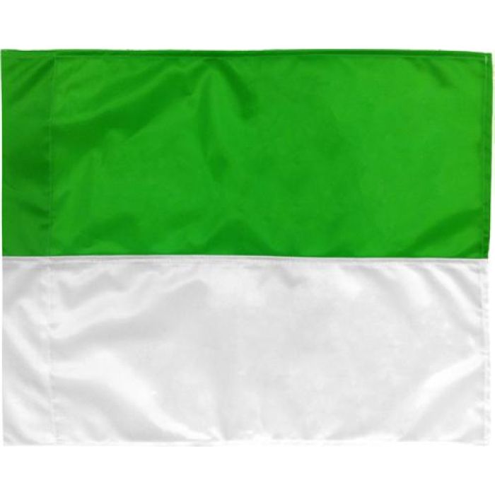 Sportec Hoekvlag - 30 mm - Groen/Wit
