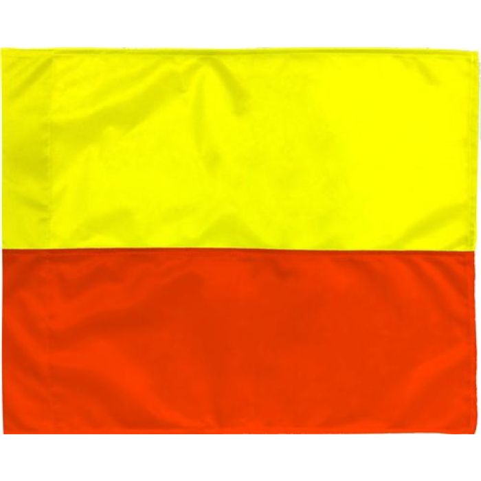 Sportec Hoekvlag - 30 mm - Fluor-Oranje