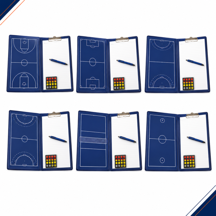 Sportec Magnetische coachmap met clip - Hockey