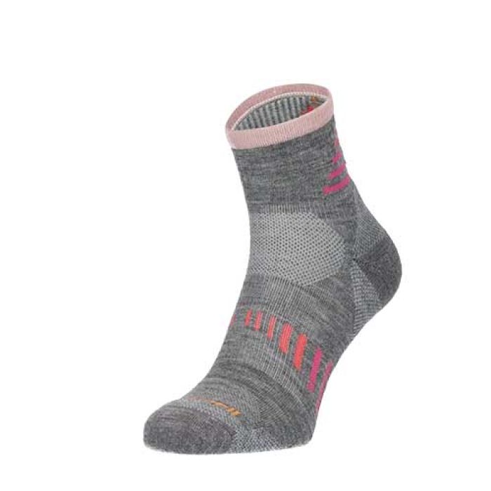 Sockwell Ascend II Quarter Dames Wandelsokken Klasse 1 Grey