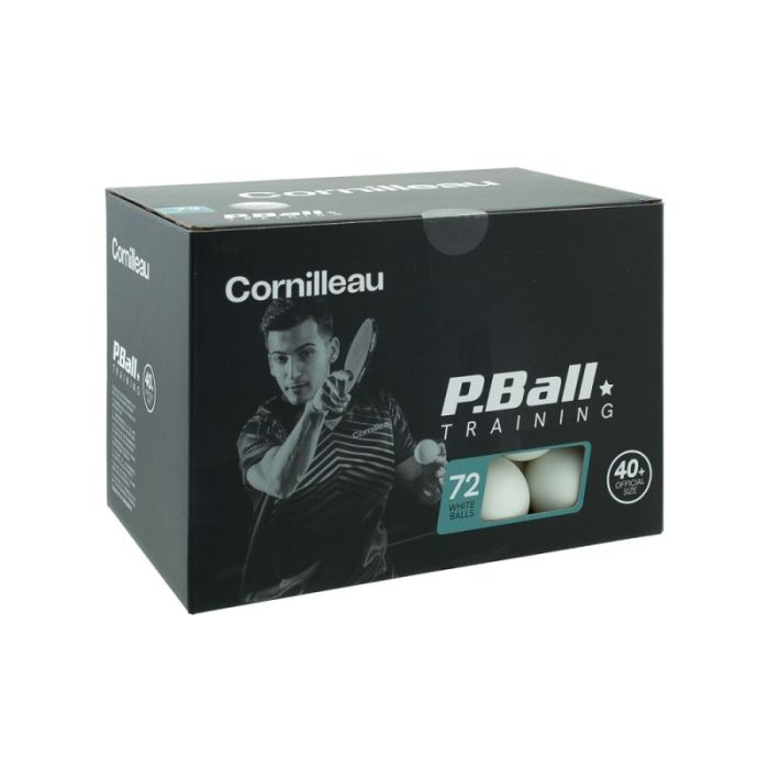 Cornilleau Tafeltennisballen ABS Evolution - 72 stuks - 40 mm - Wit