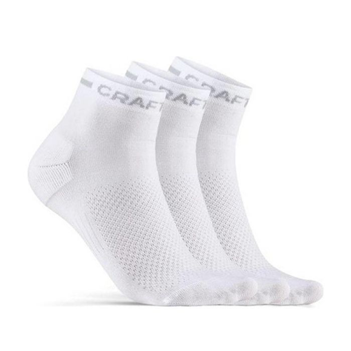 Craft Core Dry Mid Sokken (3-Pack) Wit