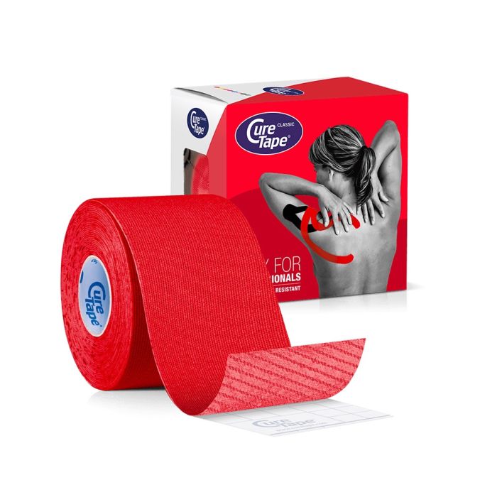 CureTape Classic 5m x 5cm - Rood