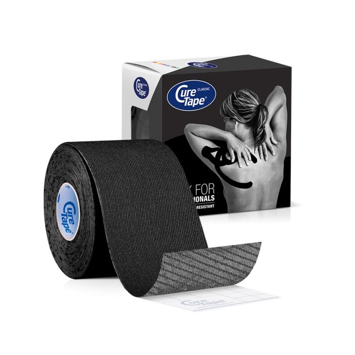 CureTape Classic 5m x 5cm - Zwart
