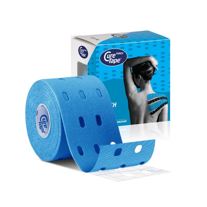 CureTape Punch 5m x 5cm - Blauw