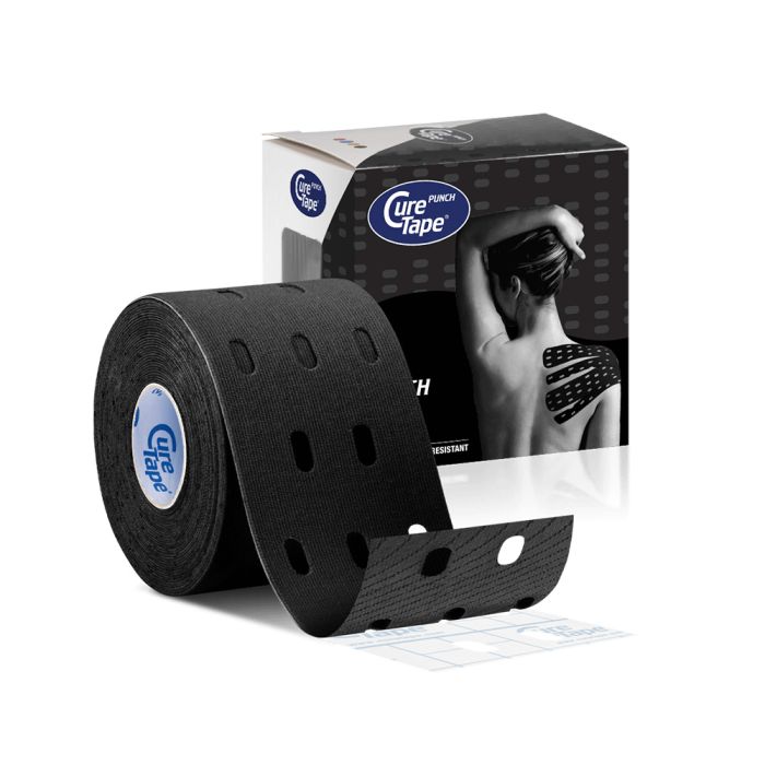CureTape Punch 5m x 5cm - Zwart