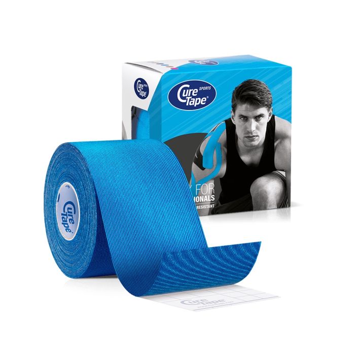 CureTape Sports 5m x 5cm - Blauw