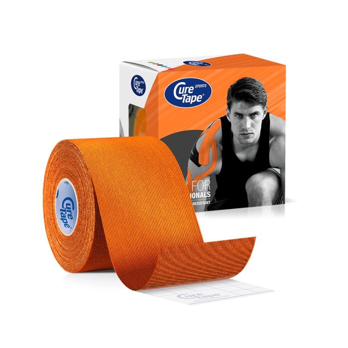CureTape Sports 5m x 5cm - Oranje