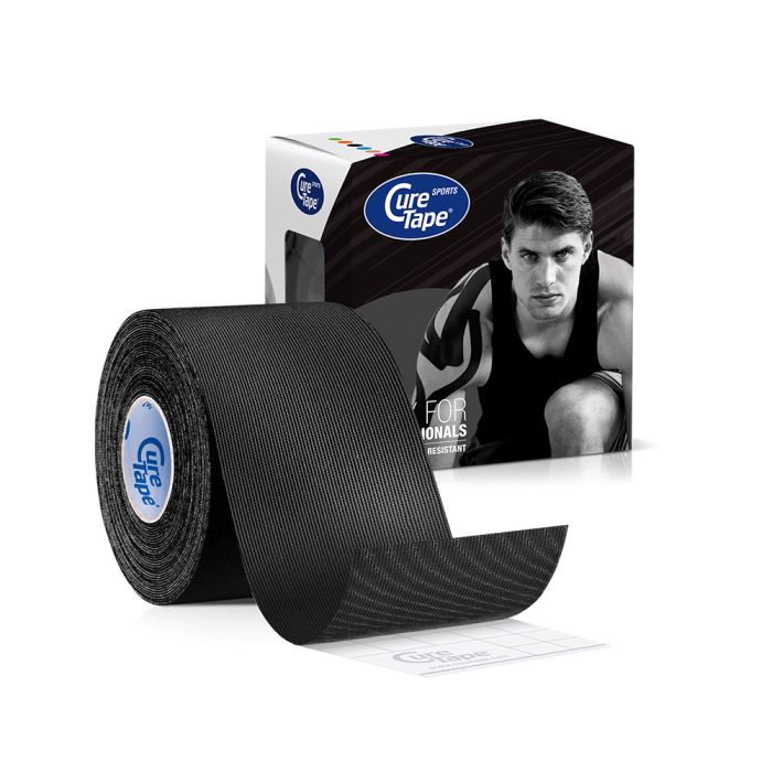 CureTape Sports 5m x 5cm - Zwart