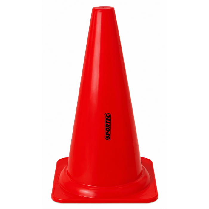 Sportec Pion - middelzware kwaliteit - 30 cm - Rood