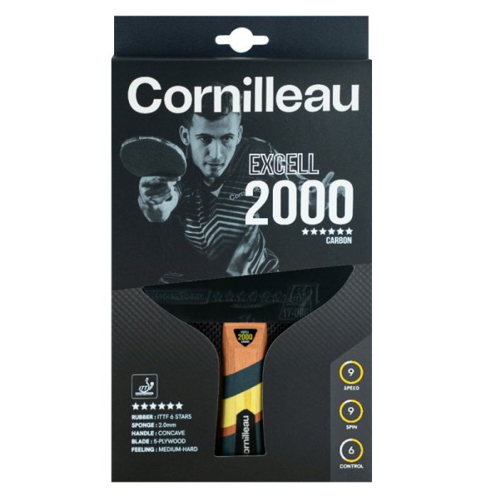 Cornilleau Tafeltennisbatje Excell 2000 Carbon