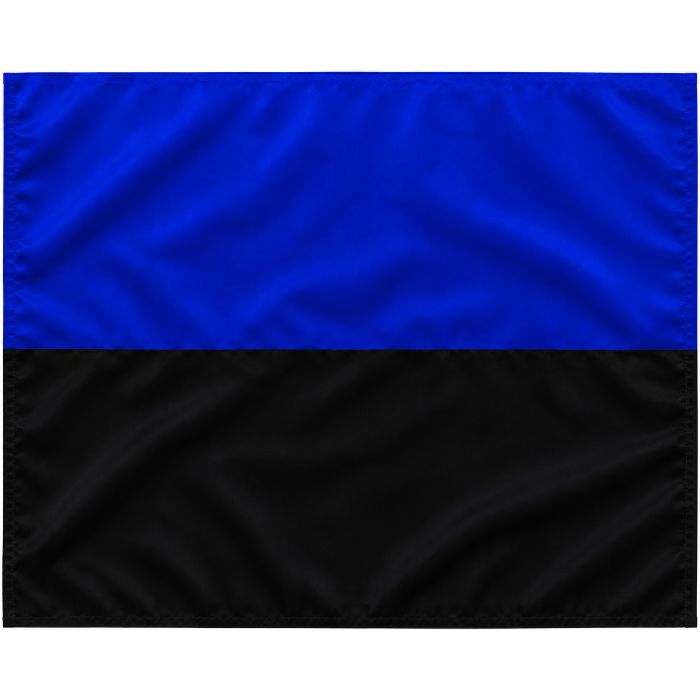 Sportec Hoekvlag - 30 mm - Blauw/Zwart