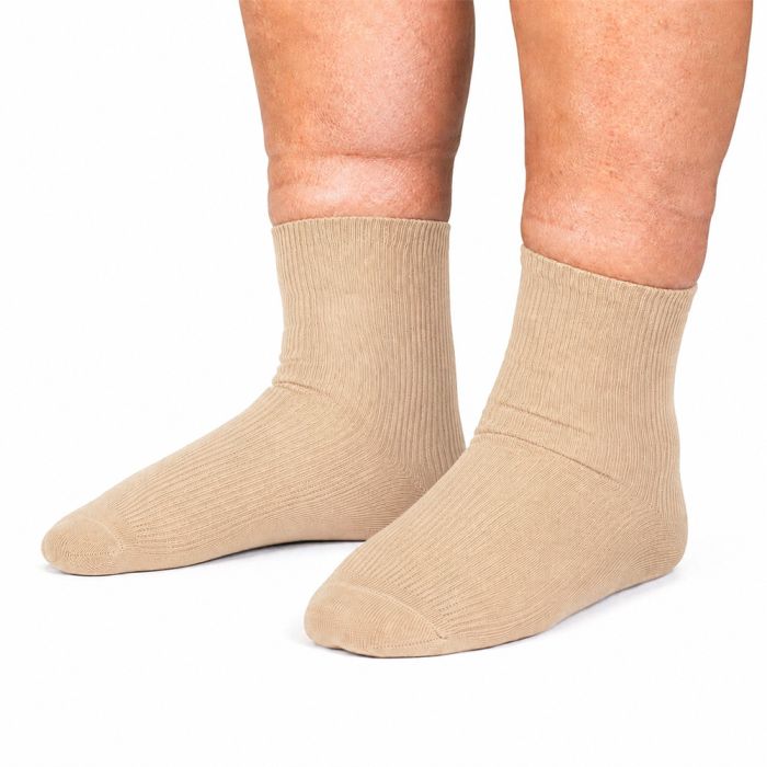Ihle Diabetes Sokken Extra Wijd Beige