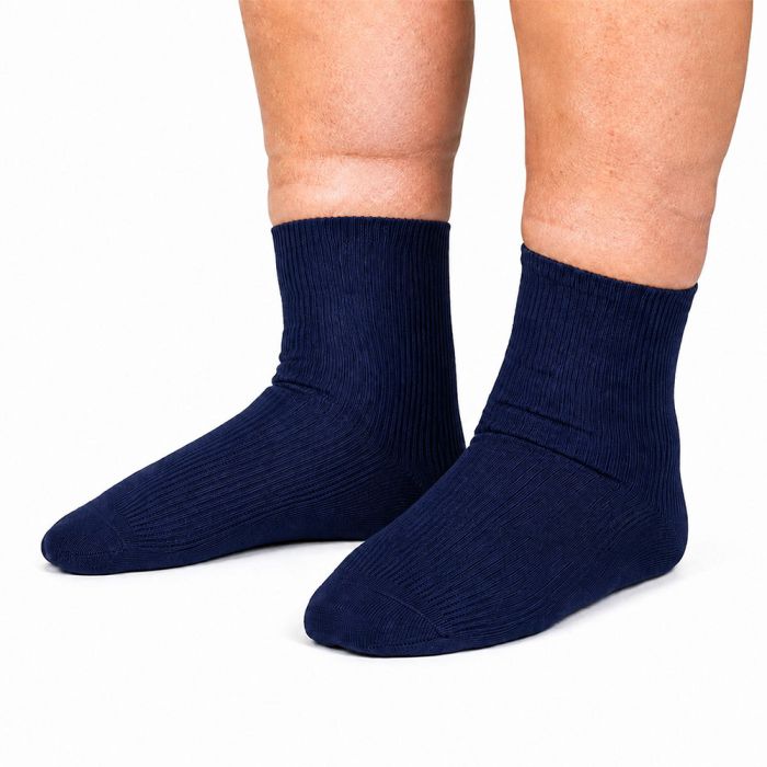 Ihle Diabetes Sokken Extra Wijd Blauw