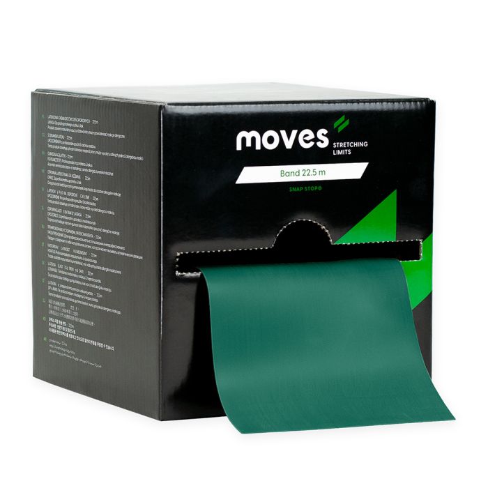 MoVeS Fitness Elastiek 22,5 m Zwaar - Groen