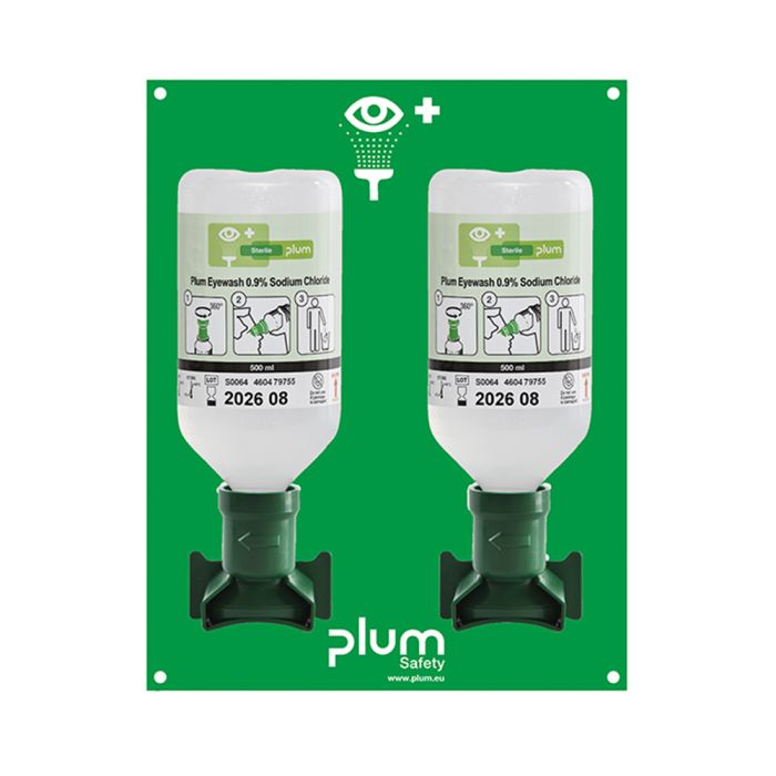 Plum Oogspoelstation 2x 500 ml