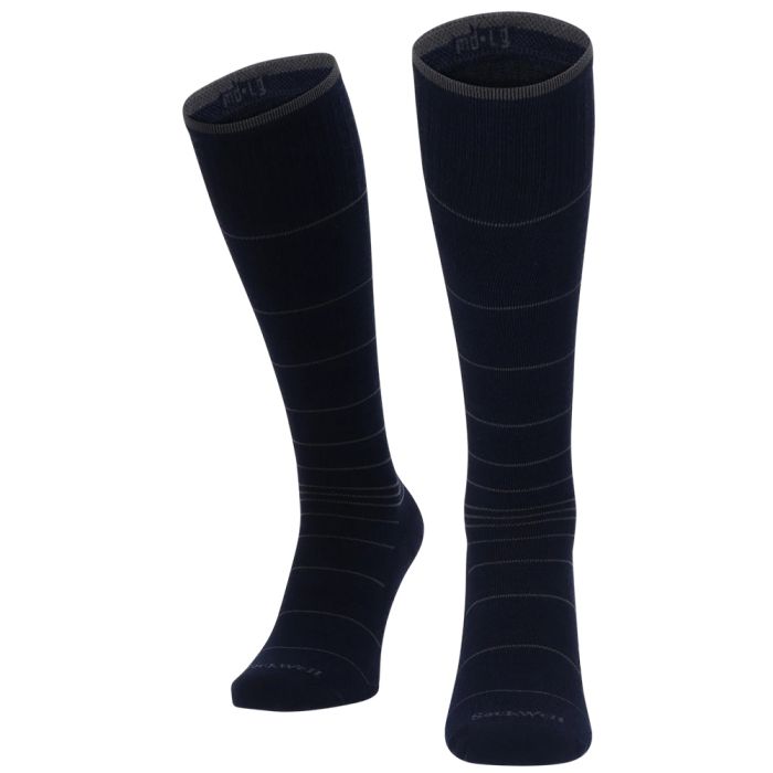 Sockwell Compressiekousen Circulator Heren Navy Gestreept