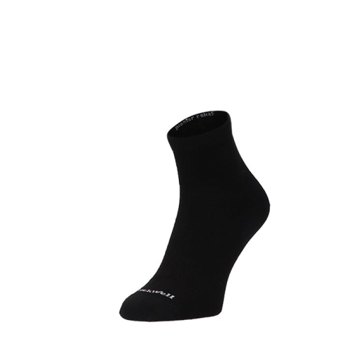 Sockwell Hielspoor sok Plantar Ease Quarter Dames Zwart