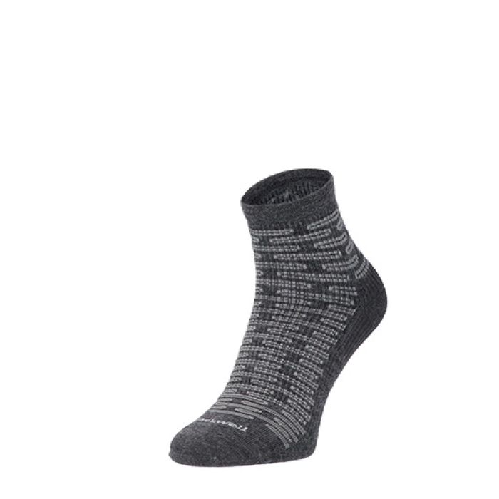 Sockwell Hielspoor sok Plantar Ease Quarter Heren Grijs
