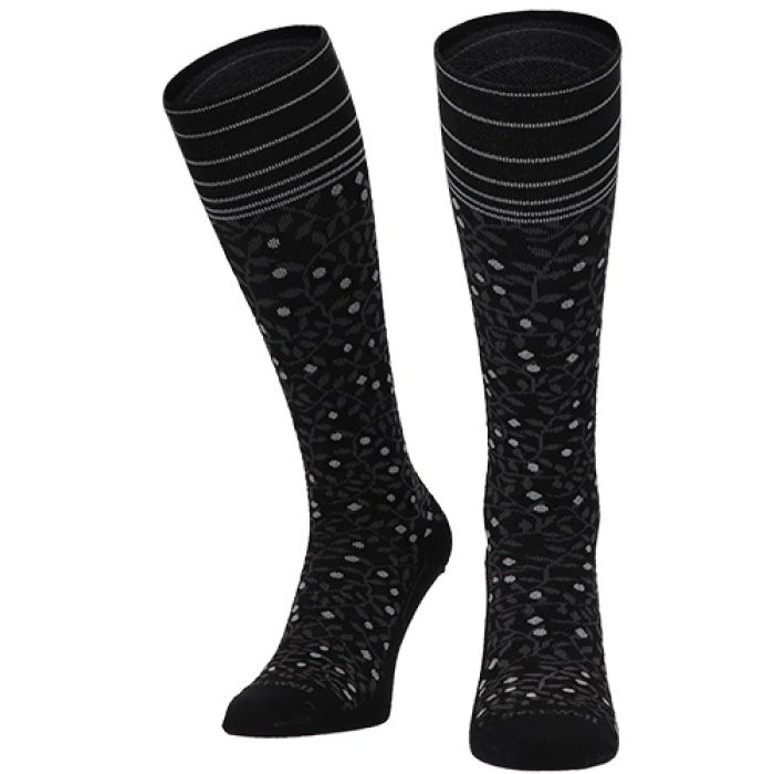 Sockwell Steunkousen New Leaf Dames Zwart