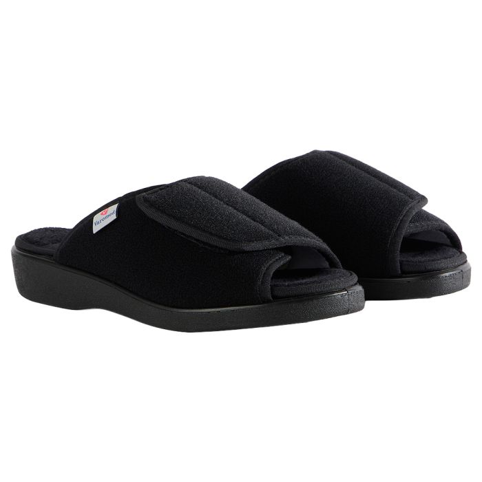 Varomed Verbandslipper Ibiza Zwart