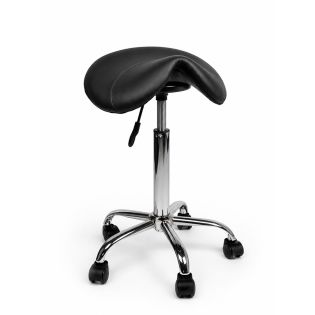 Ergonomische Zadelkruk Pro - Zwart