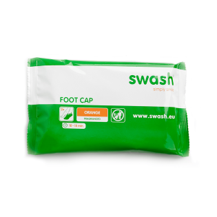 Swash Foot Cap Geparfumeerd Oranje