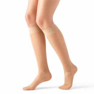 NursingCare Contour Steunkousen Beige Dames