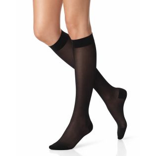 NursingCare Contour Steunkousen Zwart Dames